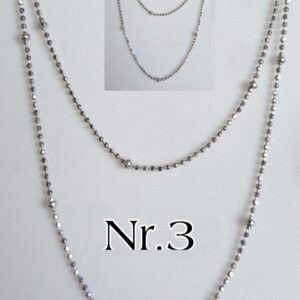 Nr.3- Kette- Länge 60 cm - 925.er Silber