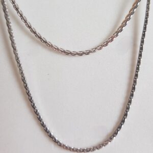 Nr.4- Kette- Länge 40 cm, 45 cm- 925.er Silber