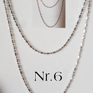 Nr.6- Kette- Länge 45 cm, 45.5 cm- 925.er Silber