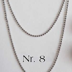 Nr.8- Kette- Länge 47 cm, 48.5 cm, 50 cm- 925.er Silber