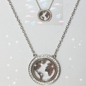 Beautiful Earth-Kette- Länge 44 cm- 925.er Silber
