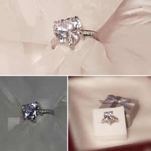 Like Diamond Heart- Ring- Größe 52- 925.er Silber