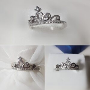 Royal Queen- Ring- Größe 56 - 925.er Silber