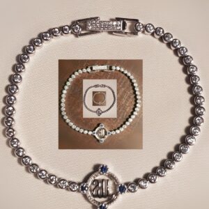 Blue Twinkle- Armband- Länge 15 cm- 925.er Silber