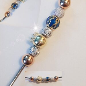 Die Königsperlen-Armband - Länge 21 cm- 925.er Silber