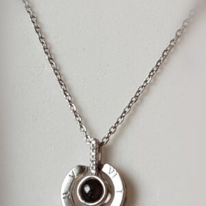 Die Sonnenuhr- Kette- Länge 46.5 cm- 925.er Silber