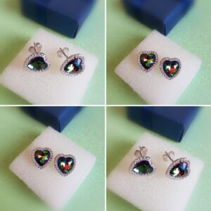 Glamour Heart- Ohrringe- 925.er Silber
