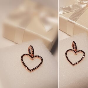 Heart of Gold- Anhänger- 925.er Silber