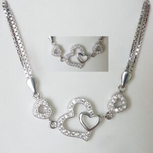 Heartbeat- Armband- Länge 17cm- 925.er Silber