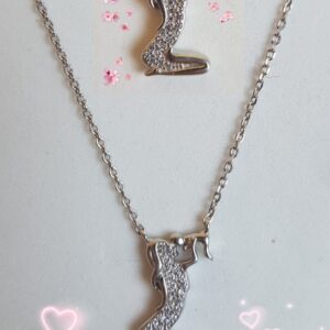 In Liebe Mama- Kette- Länge 46 cm- 925.er Silber