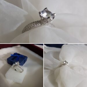 Like a Diamond- Ring- Größe 55, 58- 925.er Silber