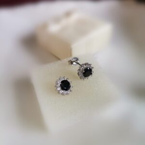Little Black Sun - Ohrringe- 925.er Silber