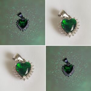 Little Sweet Green - Anhänger- 925.er Silber