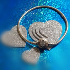 Pandora Armband – Herz- Armband- Länge 21 cm- 925.er Silber