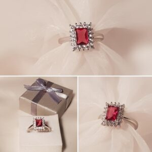 Red Classic- Ring- Größe 53- 925.er Silber