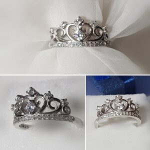 Royal LadyRoyal Königin- Ring- Größe 53- 925.er Silber