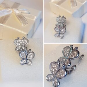 Sweet Butterfly - Ohrringe- 925.er Silber