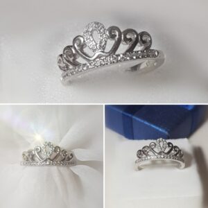 Sweet Royal- Ring- Größe 56- 925.er Silber