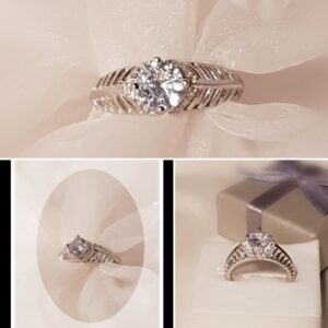 Sweet Like a Diamond- Ring- Größe 51- 925.er Silber